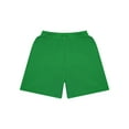 thumbnail image 4 of Nyeemya Kids Basketball Mesh Shorts Boys Sport Knee Length Bottoms Inner Drawstring Booty Shorts Gym Green 24, 4 of 5