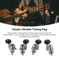 thumbnail image 4 of Clavija de afinación perilla de ukelele 2L2R plateada ANGGREK Otros, 4 of 8