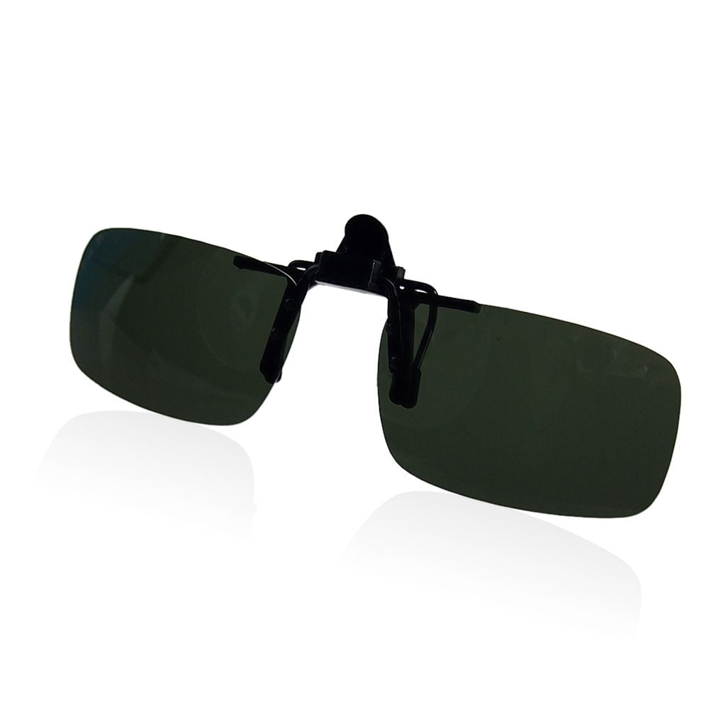 Eyewear Polarized Clip On Flip Up Driving Sunglasses Walmart