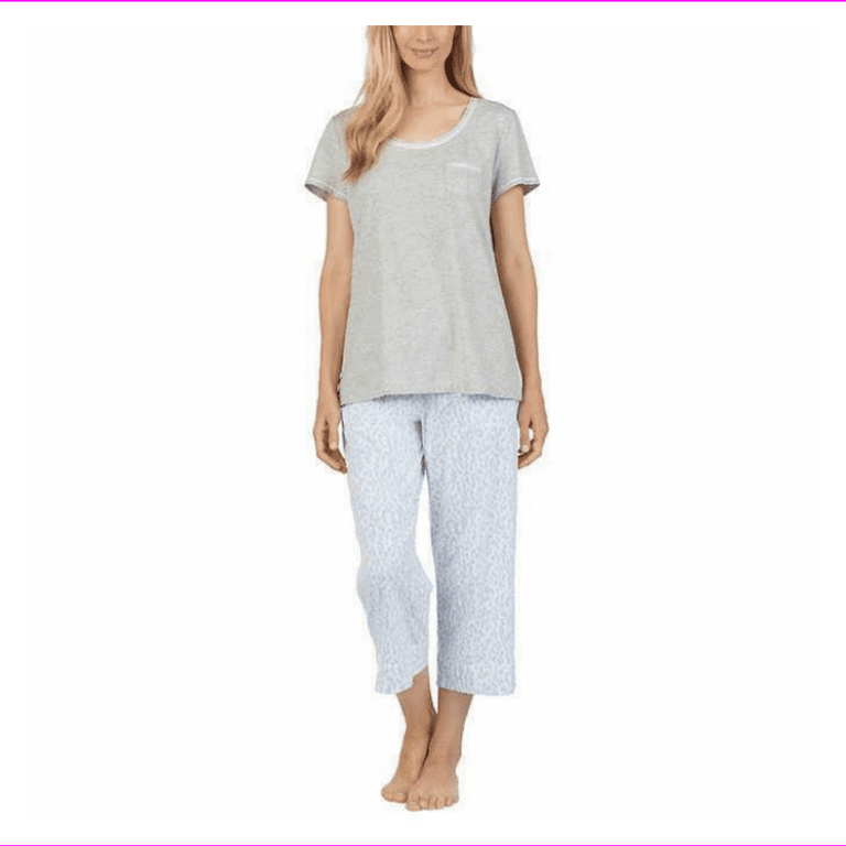 Carole Hochman Womens 3 Piece Pajama Set Walmart