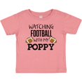 thumbnail image 3 of Inktastic Watching Football with My Poppy Boys or Girls Baby T-Shirt, 3 of 5