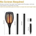thumbnail image 2 of Linterna solar Aityvert, 43 pulgadas, 96 LED, impermeables, para exteriores, 2 of 6