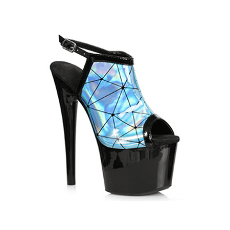 

709-ZION 7 Holographic Sandal