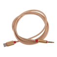 thumbnail image 2 of USB C a cable conector estéreo de audio de 3,5 mm para estéreo Bluetooth para coche, amplificador Oro Sunnimix Cable convertidor de audio estéreo, 2 of 8