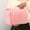 Pink, variant on CasaChic Portable Multifunctional Folding Hooks Storage Bag, Large Capacity - Wash & Makeup Travel Organizer