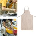 thumbnail image 4 of Pottery Apron Durable Canvas Adult Anti-Fouling Full Cover Anti-Oil Painting, 4 of 8