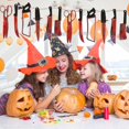 thumbnail image 3 of Decoraciones para fiestas de Halloween, pancarta de cumpleaños aterradora compatible con decoraciones para fiestas infantiles de Halloween, 2 piezas, 3 of 5