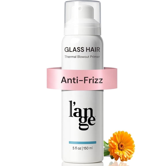 L’ange Hair Glass Hair Thermal Blowout Primer | Heat-activated Formula | Boost Smoothness and Shine