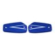 thumbnail image 2 of Cubierta de depósito de de cilindro de embrague de freno delantero de aluminio de 2 piezas de repuesto directo para HAYABUSA GSX1300R - Azul Sunnimix Cubierta de la bomba de aceite del embrague, 2 of 3