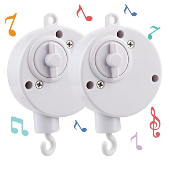 FZFLZDH Baby Infant Crib Bed Hanging Bell Toy Mechanical Music Box Relaxing Sweet Melody, Baby Bed Music Box