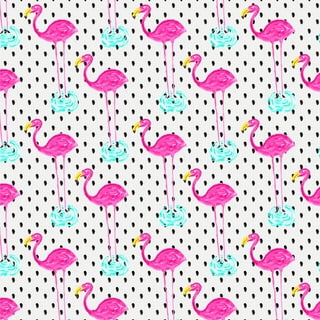 WERNNSAI 10 Wrapping Paper Sheets - Unicorn Bee Flamingo Gift Wrapping Paper  for Birthday Christmas Wedding Baby Shower 20'' X 27'' Pink Packing Paper  for Kids Girls Party Supplies