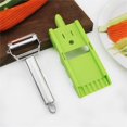 thumbnail image 2 of ADruer Zestio Peeler, Multipelador Stainless Steel Potato Peeler, Multi Double Knife Peeler, Piller Vegetable, Cabbage Papaya Veg Carrot Shredder, Veggie Peelers for Kitchen, 2 of 7