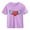 Purple, variant on Piuwrlz Short Shirts Sleeve Kids Girls Graphic T-Shirts Cotton Pullover Blue Size 7 Years