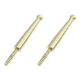 thumbnail image 1 of OULII 2Pcs Brass Kitchen Hook Durable Door Mounted Hanger for Homeowners, 1 of 8