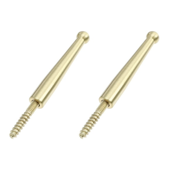 OULII 2Pcs Brass Kitchen Hook Durable Door Mounted Hanger for Homeowners