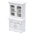 thumbnail image 1 of Vitrina blanca con 2 puertas en miniatura, de Dollhouse Furniture, 1 of 3