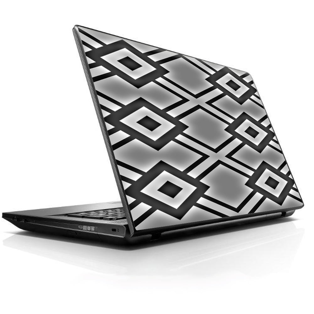 Laptop Notebook Universal Skin Decal Fits 13.3" To 16" / Diamond Grey