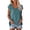 A-Blue451, variant on XIAONU Womens V Neck Cap Sleeve Loose Fit Casual T Shirt Solid Color Lightweight Soft Tee Daily Wear