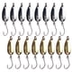 thumbnail image 4 of ColoMX 16 piezas vívidas ganchos de pescado herramientas creativas de pesca ganchos de hundimiento artificiales, 4 of 7
