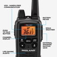 thumbnail image 5 of Midland LXT633VP3 Extended-Range Walkie Talkies, 3-Pack, 5 of 7