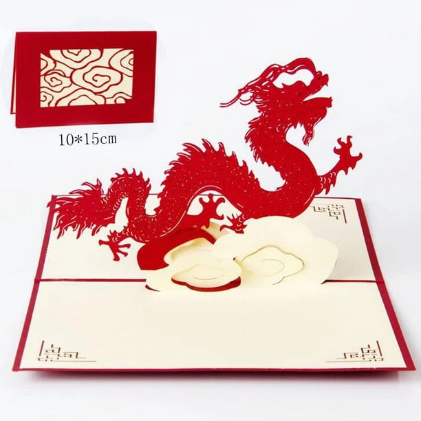 Tarjeta postal de feliz cumpleaños Vintage cortada con láser, tarjetas de regalo de felicitación, 3D papel en blanco, invitaciones emergentes hechas a mano, personalizadas con sobre