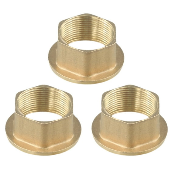 High-Quality Brass 32mm Monobloc Mixer Tap Backnut For Kitchen Basin Sink Bathroom Back Nut Pipe Taps Hardware Accessories
