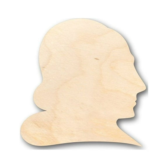 Unfinished Wood Shakespeare Shape - Literature - History - Craft - up to 46" DIY 4" / 1/4"