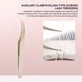 thumbnail image 4 of Lash Extensions Tweezers, Stainless Steel Anti Static Fine Tip Lash Tweezers Set  for Home, 4 of 8