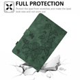 thumbnail image 4 of Dteck Folio Case for Amazon Fire HD 10 Tablet (9th/7th Generation, 2019/2017 Release), Embossed Butterfly PU Leather Slim Fit Stand Cover with Card Holder,Green, 4 of 5