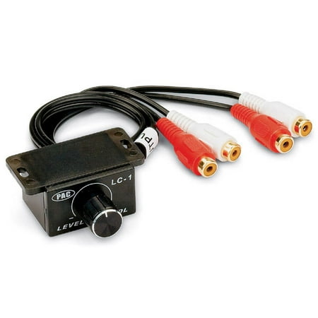Pac Audio - PAC LC-1 Bass Knob Universal Remote Level Control with Female RCA Interconnect