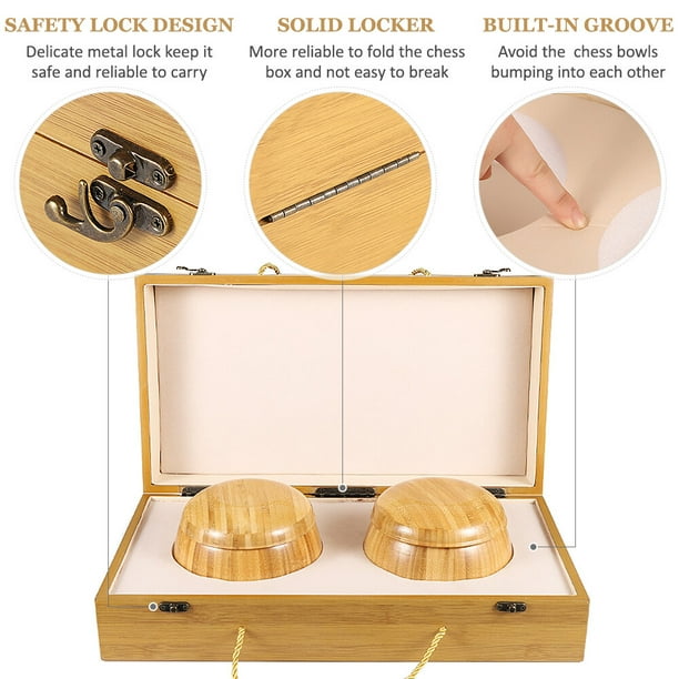 Portable Go Set Wood Go Board Game Set Go Chess - Walmart.ca