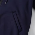 thumbnail image 5 of Men's Hoodies Pullover Big and Tall Button Open Long Sleeve Pullover Hooded Hoodie, 5 of 6