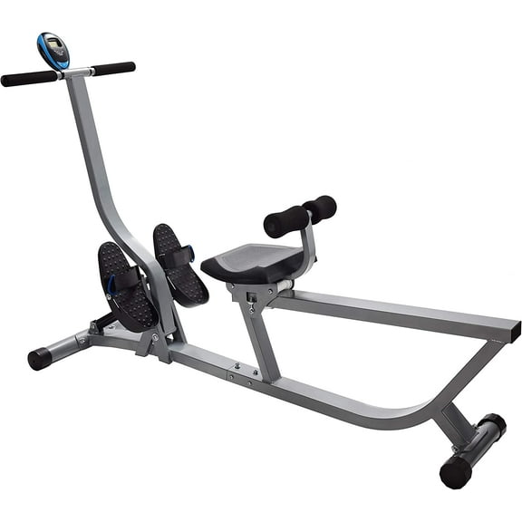 Stamina Active Aging Easy Row Hydraulic Rower, LCD Monitor, 300 lb Weight Limit