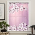 thumbnail image 3 of Spring Cherry Blossom Dream Gradient Sheer Curtains Living Room Bedroom Kitchen ration Window Voiles Organza Tulle Curtain, 3 of 7