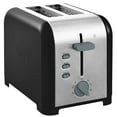 thumbnail image 1 of Kenmore 2-Slice Black Stainless Steel Toaster, Wide Slot, Bagel/Defrost, 1 of 11