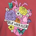 thumbnail image 3 of CafePress - Self Love Club Heart T Shirt - Mens Comfort Colors Shirt, 3 of 5