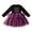 Black, variant on Glisme Girls Halloween Dresses Long Sleeve Sundress Party Dress Up Soft Fit Princess Dress For Girl Size 3-4 Years,Black