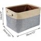 thumbnail image 3 of Dog Toy Basket Pet Toy Storage Box Dog Toy Thousand Clothes Gray, To edit dog toys, 3 of 5