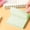 Green, variant on Mrrzels Repositionable Sticky Notes, Pink 3 x 3 Inch Tear-Off Memo Pad with 100 Sheets and Quick-Tear Edges for Business Document Flagging and Daily Agenda Management