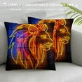 thumbnail image 3 of Lion Neon Signs Orange Yellow Lions Head Neon Light for Wall Decor Led Animal Neon Sign Dimmable Lions King Neon Light Sign for Christmas Office Bar Party Man Cave Decoration, 3 of 5