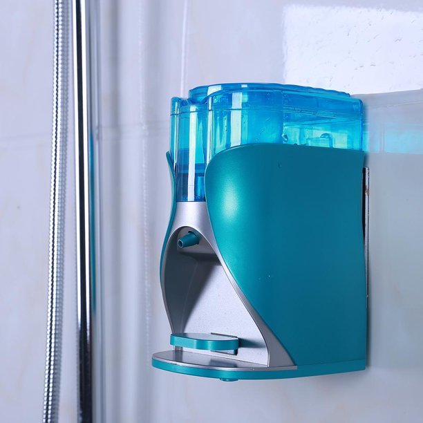 Dispensador de jabón automático perfecl Contenedor Botellas de Suministros de Cortacésped Verde