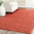 thumbnail image 1 of Safavieh Natural Fiber Collection NF447C Handmade Chunky Textured Premium Jute 0.75-inch Thick Area Rug, 8' x 10', Rust, 1 of 2