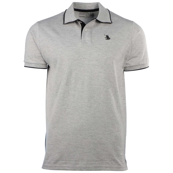 TM Exposure Men's Color Contrast Polo Shirt