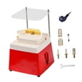 thumbnail image 2 of arctrm Stained Glass Tool Glass Grinding Machine with Acrylic Baffle Small Portable for Red, 2 of 10