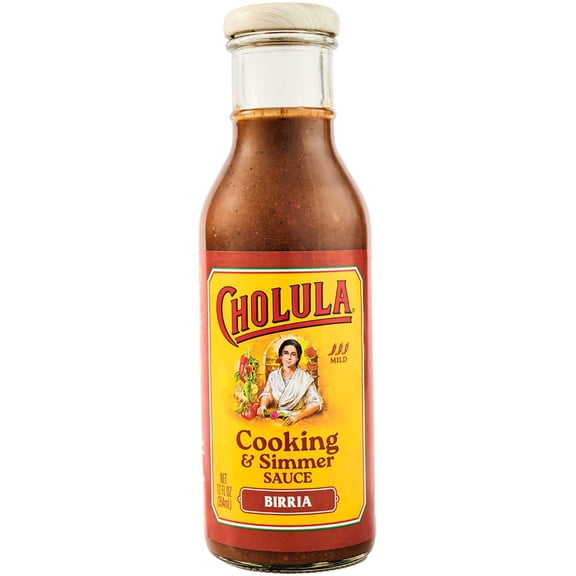 Cholula Birria Cooking & Simmer Sauce, 12.0 fl oz Bottle