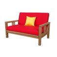 thumbnail image 2 of Anderson Teak Southbay Deep Seating Love Seat, 2 of 2