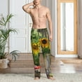 thumbnail image 2 of Sikiie Vintage Wooden Bucket Mens Pajama Pants Sleep & Lounge Pants, PJ Bottoms With elastic waistb and Pockets Large, 2 of 6