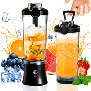 ORFELD Personal Portable Blender, Small Kitchen Appliances Blender Cup for Shakes and Smoothies Rechargeable Shaker Bottle, 20oz