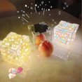 thumbnail image 2 of Tulip Night Light, DIY Tulip Cube Mirror Lamp, LED Flowers Tulip Light, Desk Lamp with Adjustable Brightness for Table, Bedroom, Home Decoration, 2 of 5