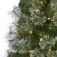 thumbnail image 4 of Nearly Natural Green 5' Cashmere Artificial Christmas Tree with 250 Clear Prelit Incandescent Lights, 4 of 10